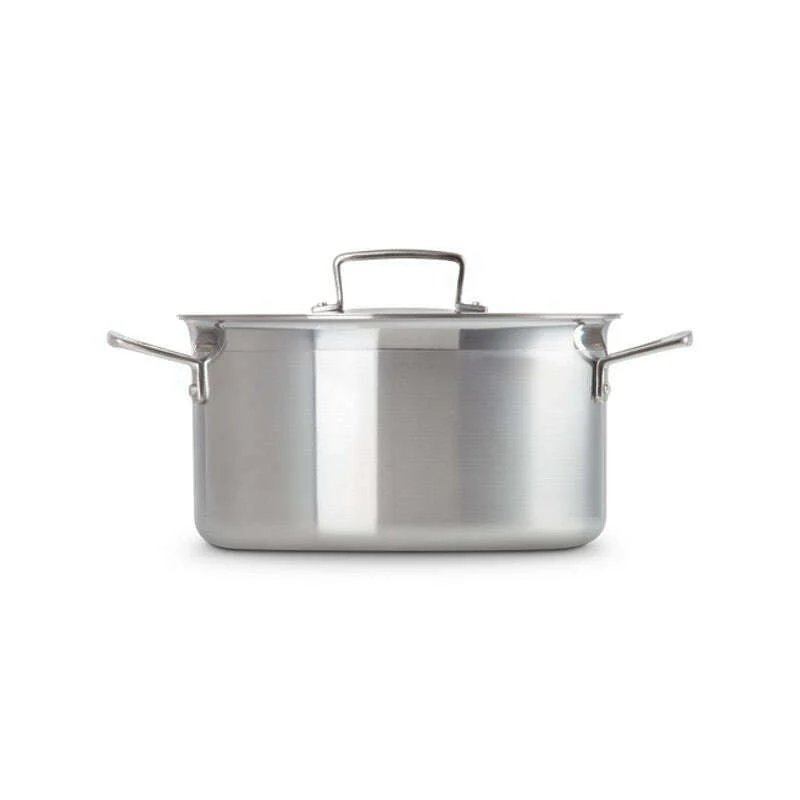 3-ply Stainless Steel Deep Casserole 24cm - Image 4