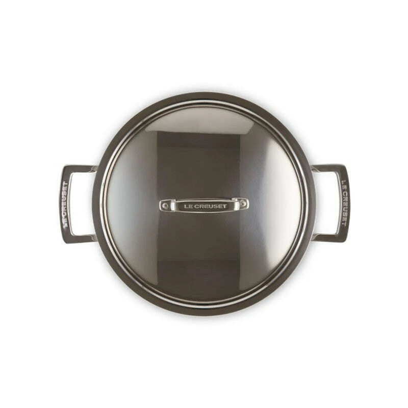 3-ply Stainless Steel Deep Casserole 24cm - Image 5
