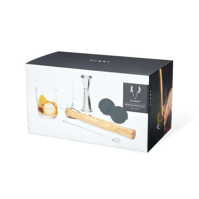 7 Piece Muddled Cocktail Set - Image 5