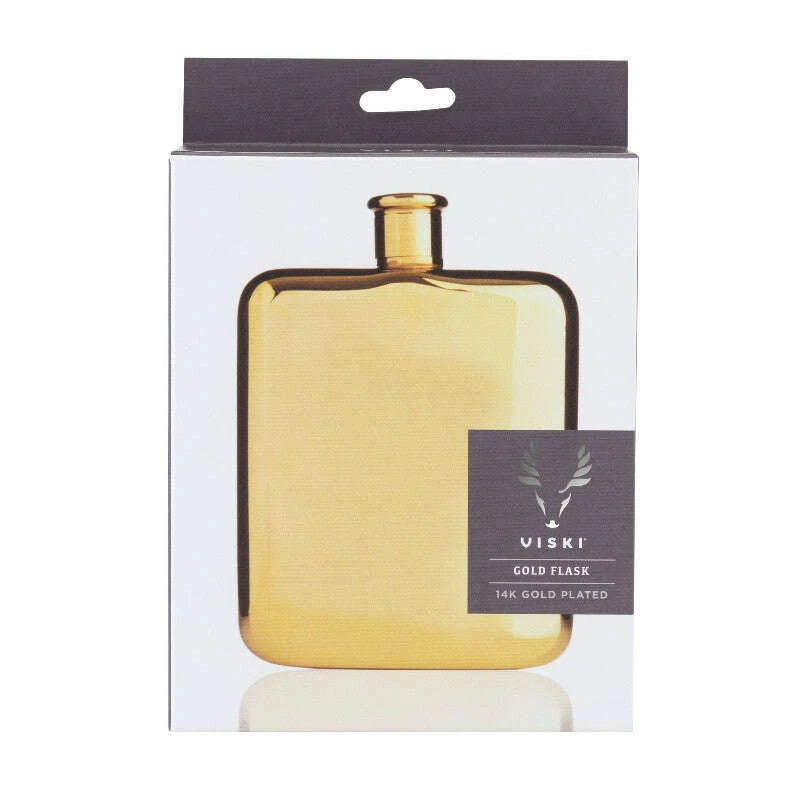 Belmont Gold Plated Flask - Image 6