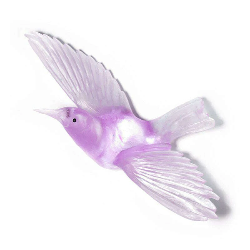 Cast Glass Bird Tīeke/Saddleback - Image 10