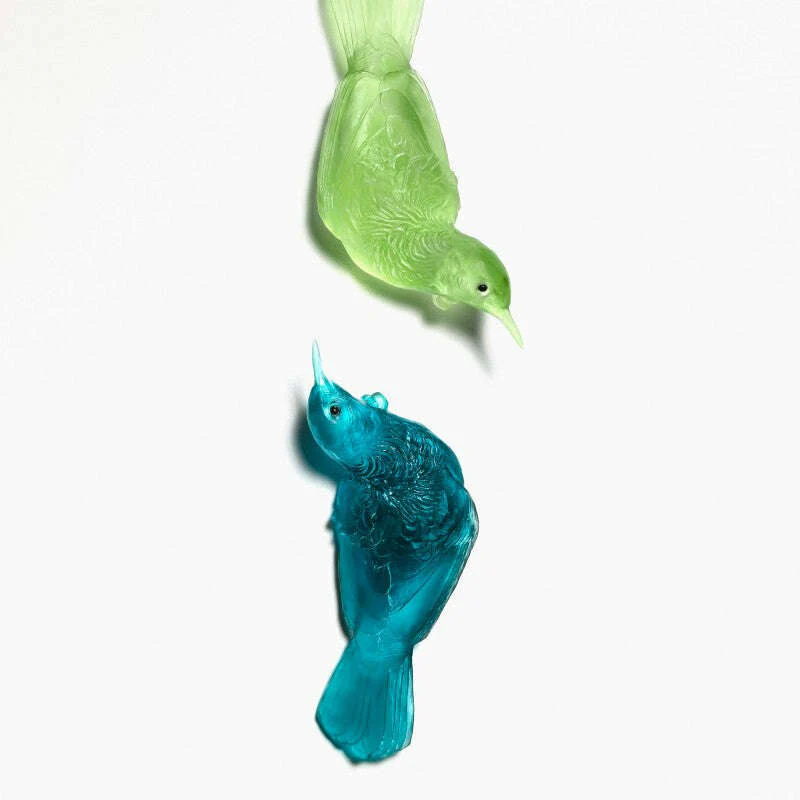 Cast Glass Bird Tūī - Image 10