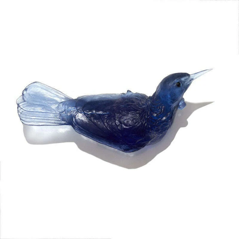 Cast Glass Bird Tūī - Image 7