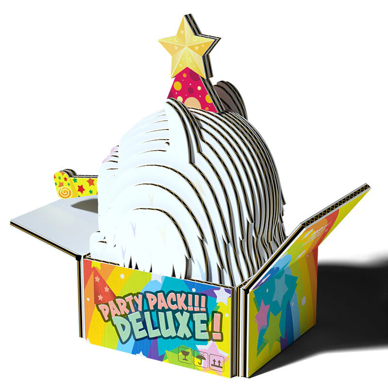 Cat Cottonball Card Kitset - Image 3
