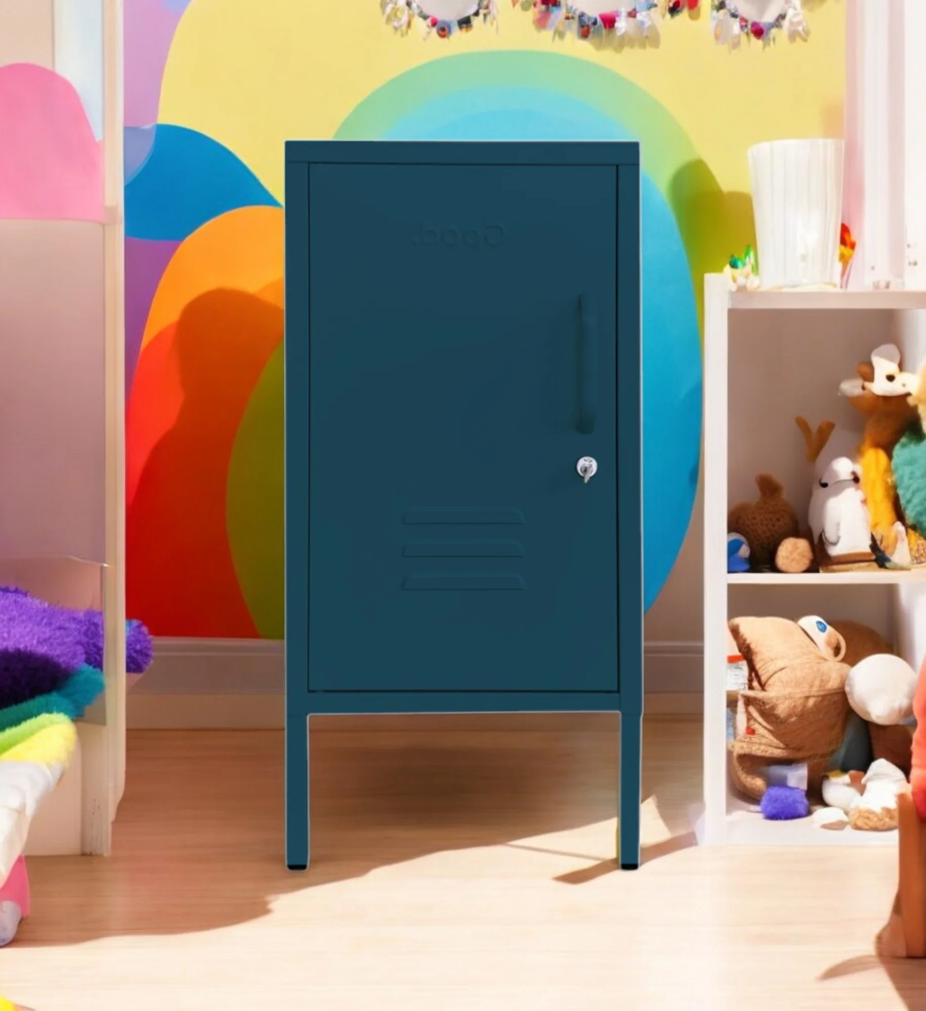 Doris Contemporary Metal Locker (Left Opening) - Image 4