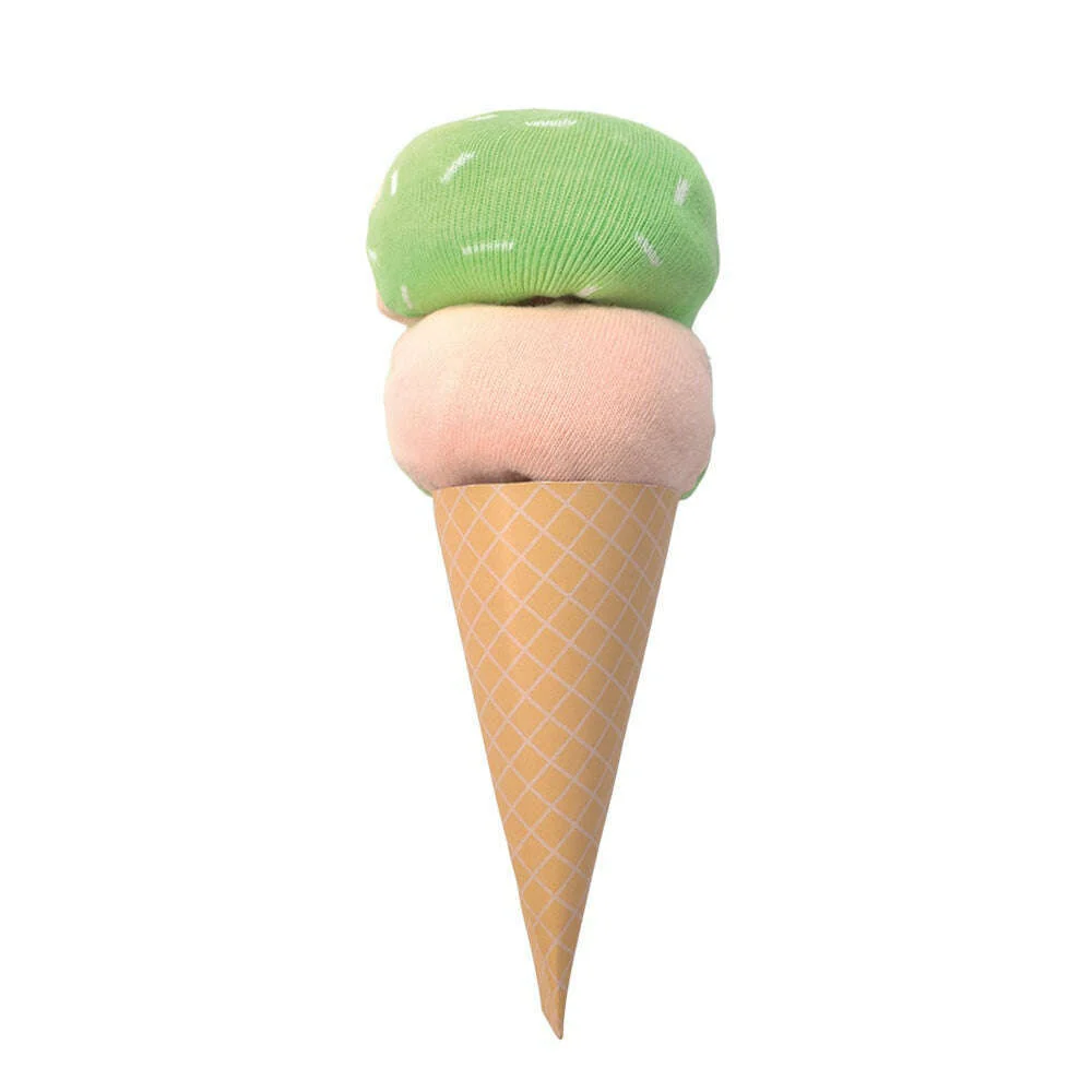 Socks Dolce Gelato Pink And Green - Image 2