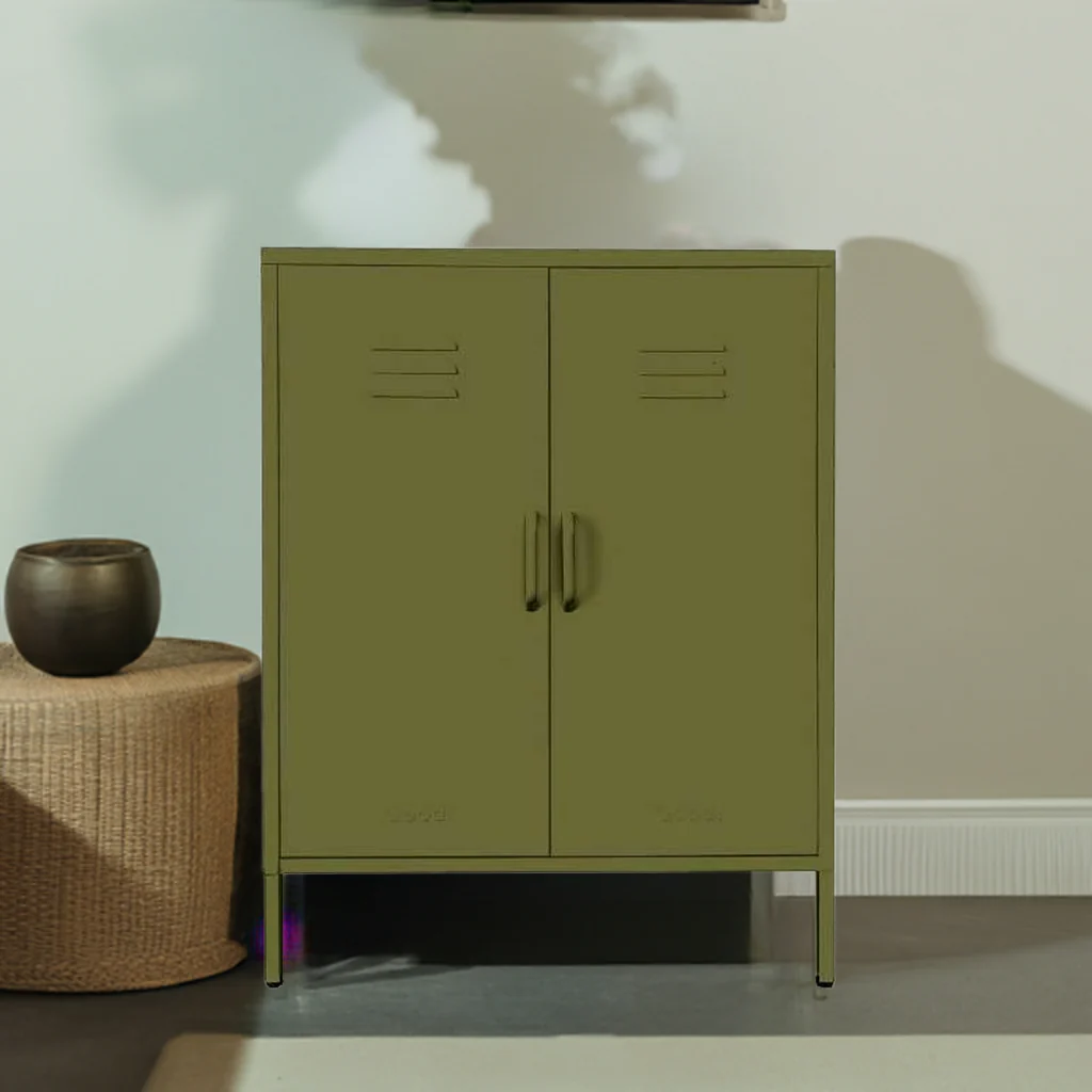 Edna Contemporary Metal Locker - Image 2