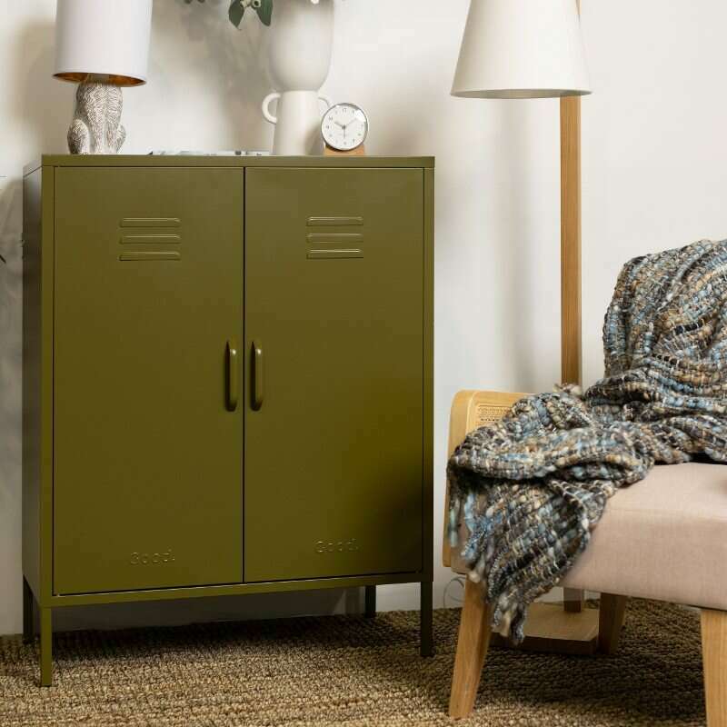 Edna Contemporary Metal Locker - Image 8