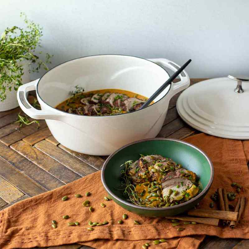 Enamel Dutch Oven Cloud Nine 28.5cm - Image 10