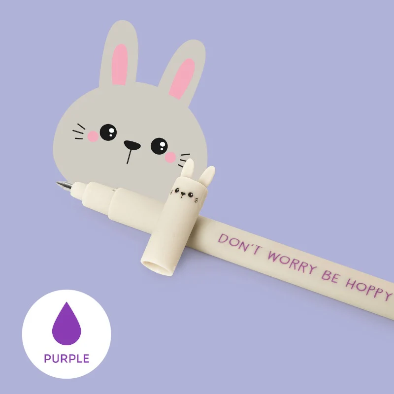 Bunny Purple Erasable Pen - Image 3