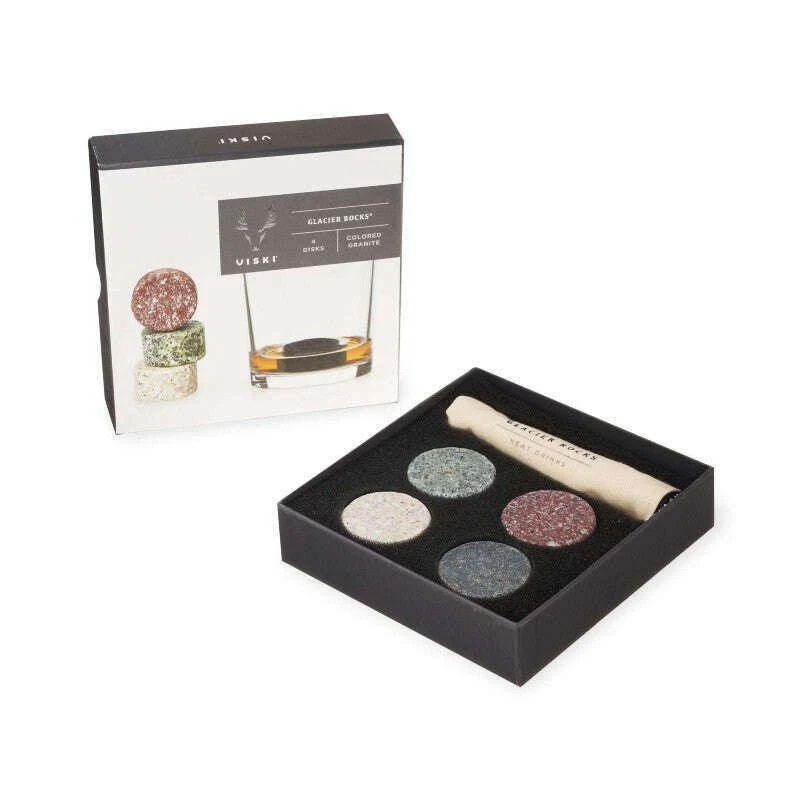 Glacier Rocks Granite Whisky Stones 4 Pack - Image 4