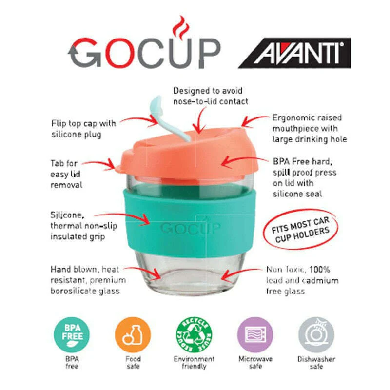 Glass Go Cup 236ml - Image 9