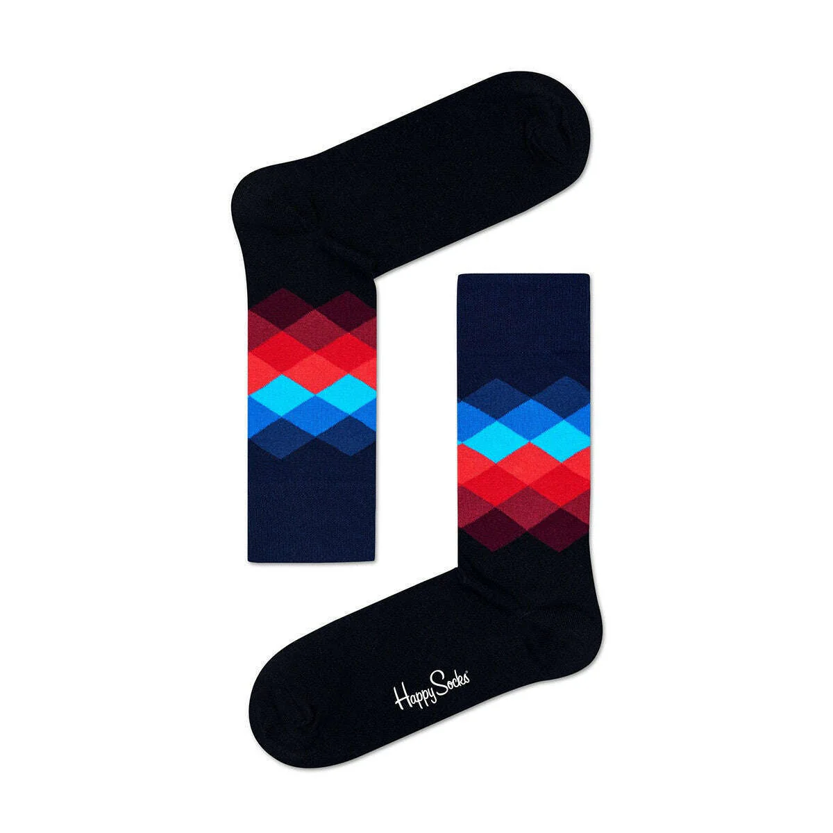 Happy Socks: Faded Diamond Sock (069) - 41-46