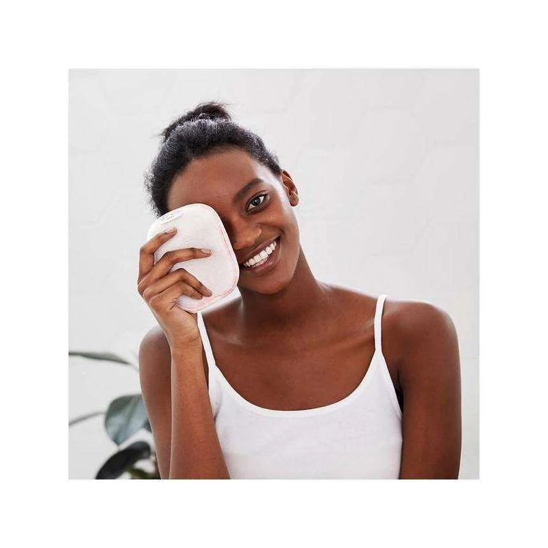 Home Reusable Makeup Wipes Peppermint Pink PK3 - Image 3