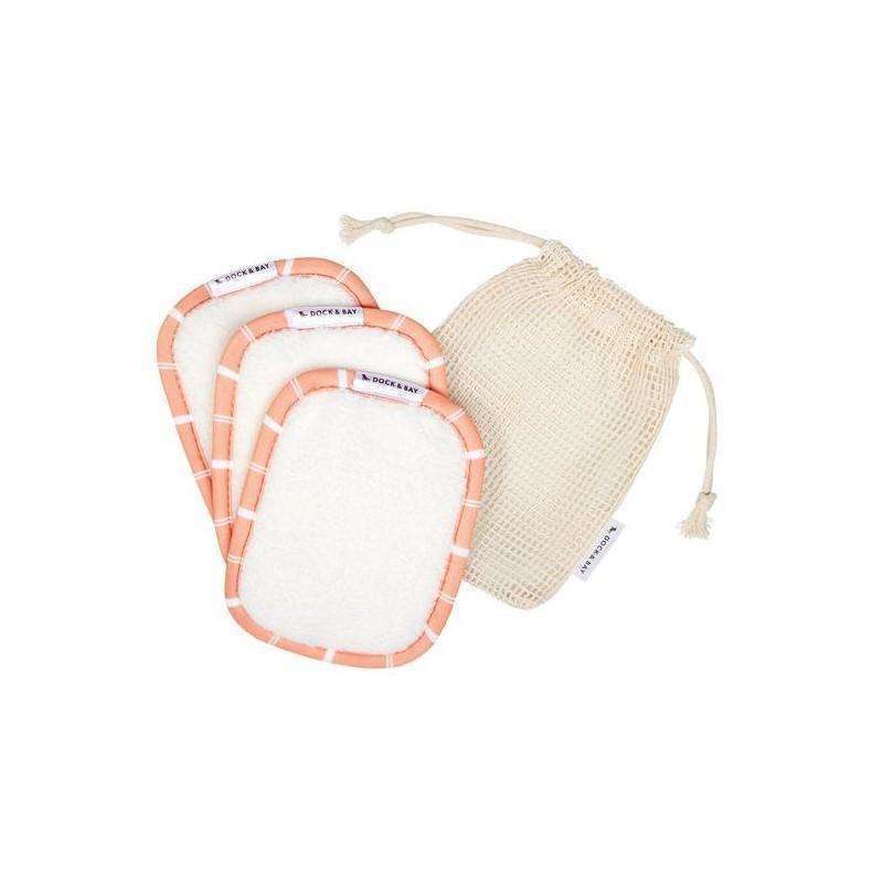 Home Reusable Makeup Wipes (Pk Of 3) - Sandalwood Terracotta