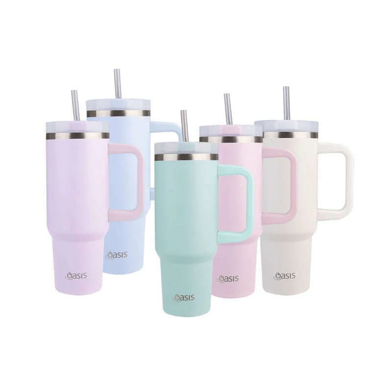 Insulated Commuter Travel Tumbler 1.2L Sea Mist - Image 2
