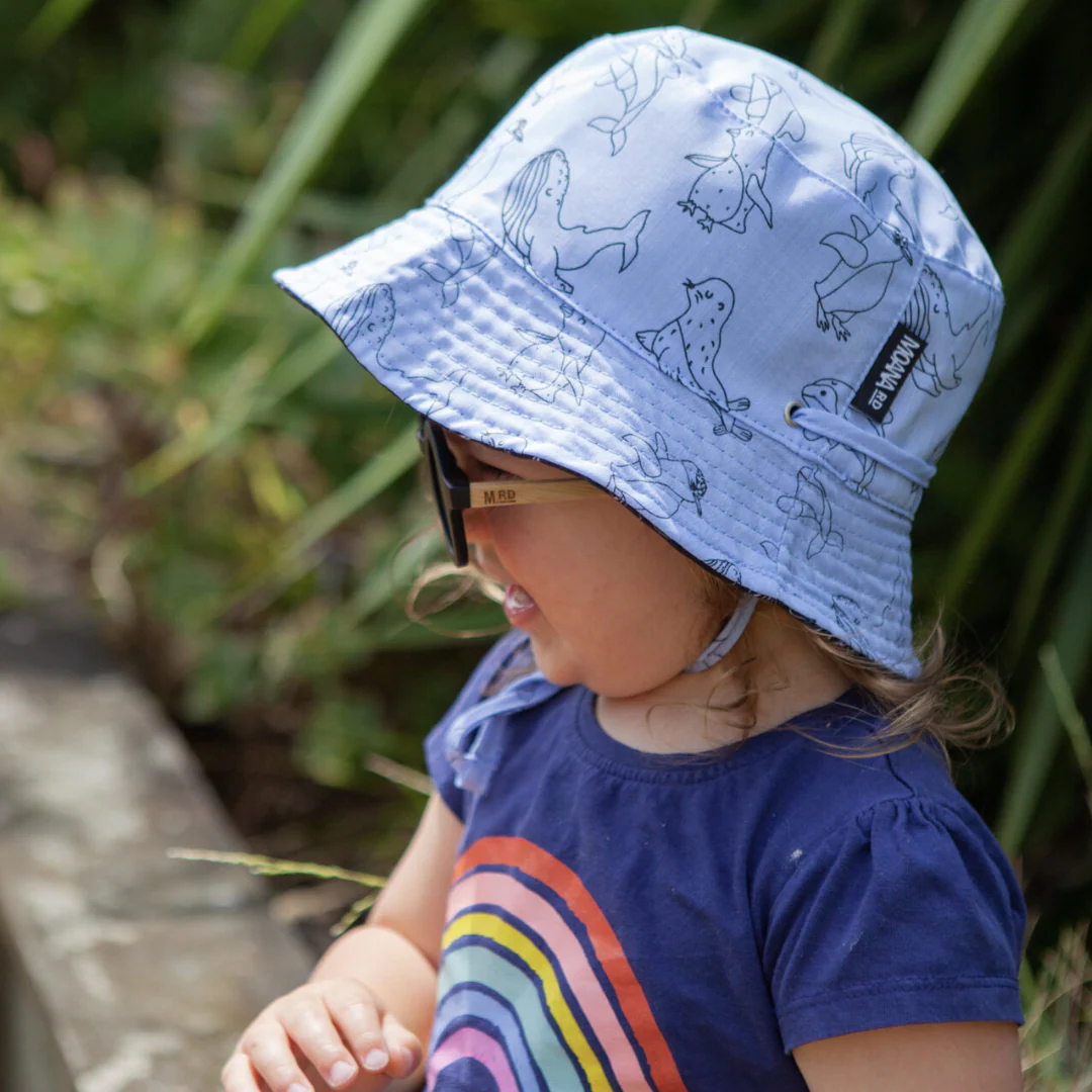 Kids OG Bucket Hat Denim/Black - Image 2