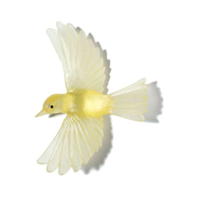 Cast Glass Bird Mōhua/Yellowhead - Image 14