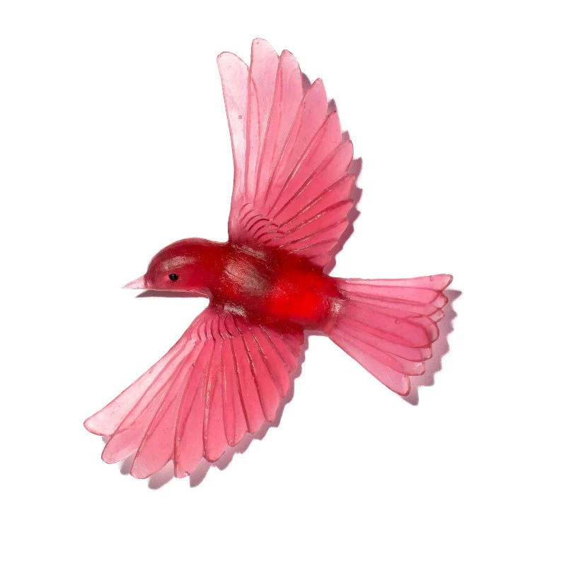 Cast Glass Bird Mōhua/Yellowhead - Image 18