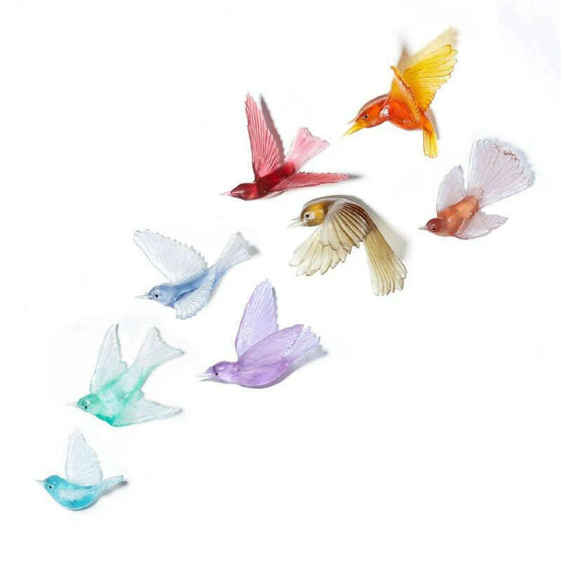 Cast Glass Bird Mōhua/Yellowhead - Image 2