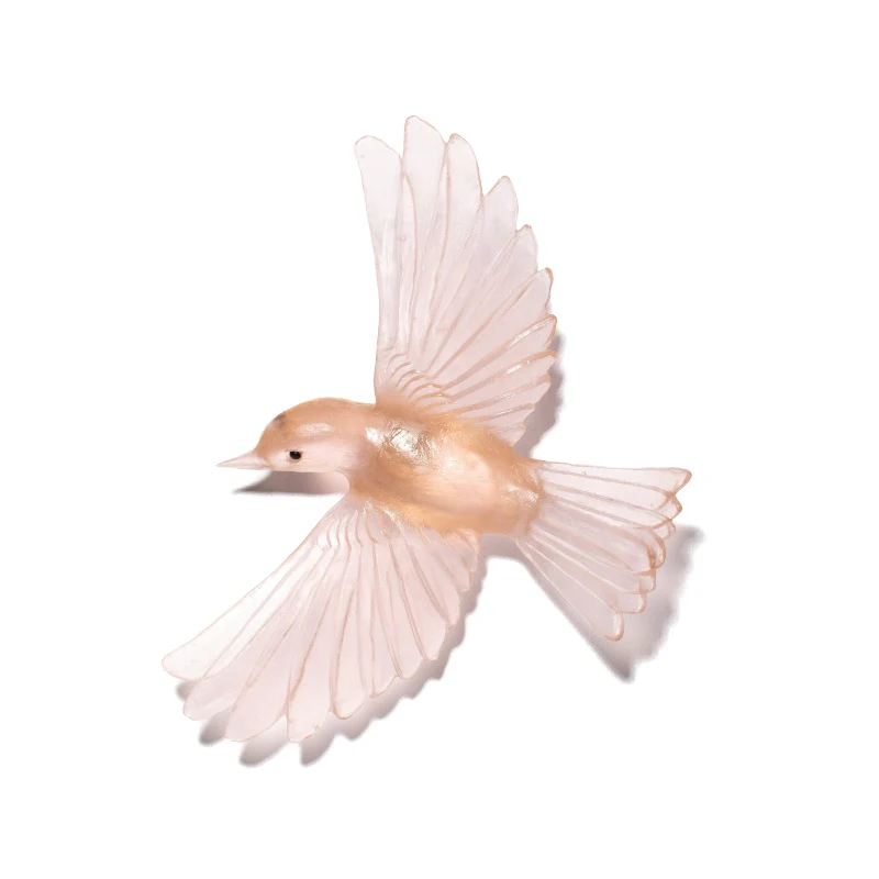 Cast Glass Bird Mōhua/Yellowhead - Image 20