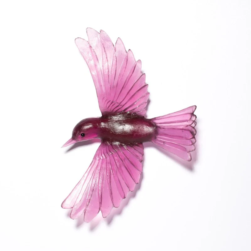 Cast Glass Bird Mōhua/Yellowhead - Image 21