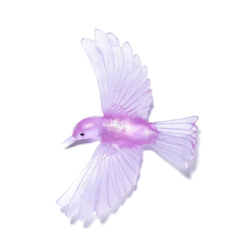 Cast Glass Bird Mōhua/Yellowhead - Image 24