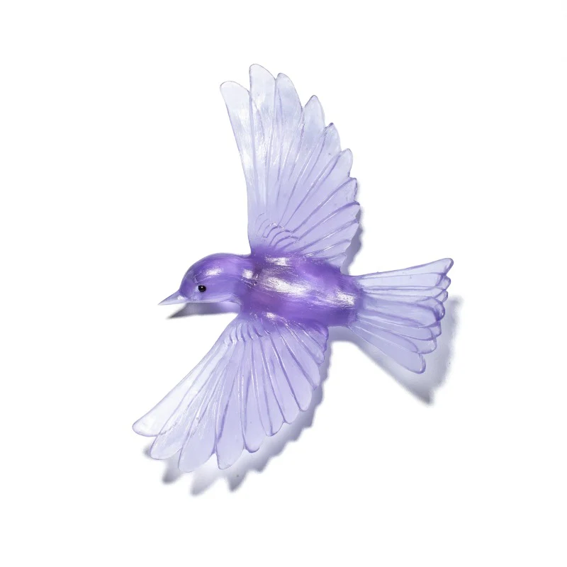 Cast Glass Bird Mōhua/Yellowhead - Image 25