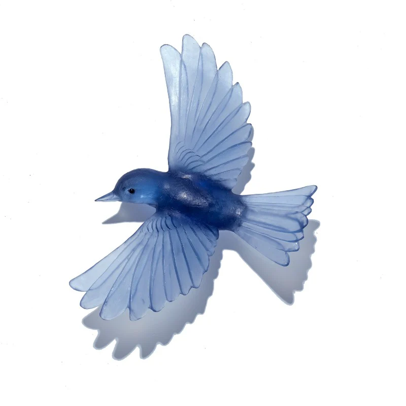 Cast Glass Bird Mōhua/Yellowhead - Image 26