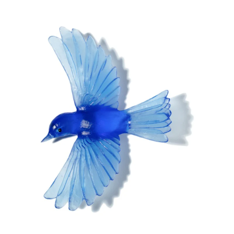 Cast Glass Bird Mōhua/Yellowhead - Image 27