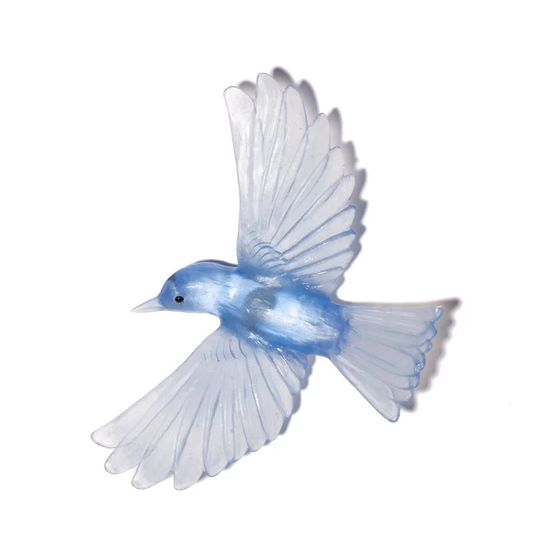 Cast Glass Bird Mōhua/Yellowhead - Image 28