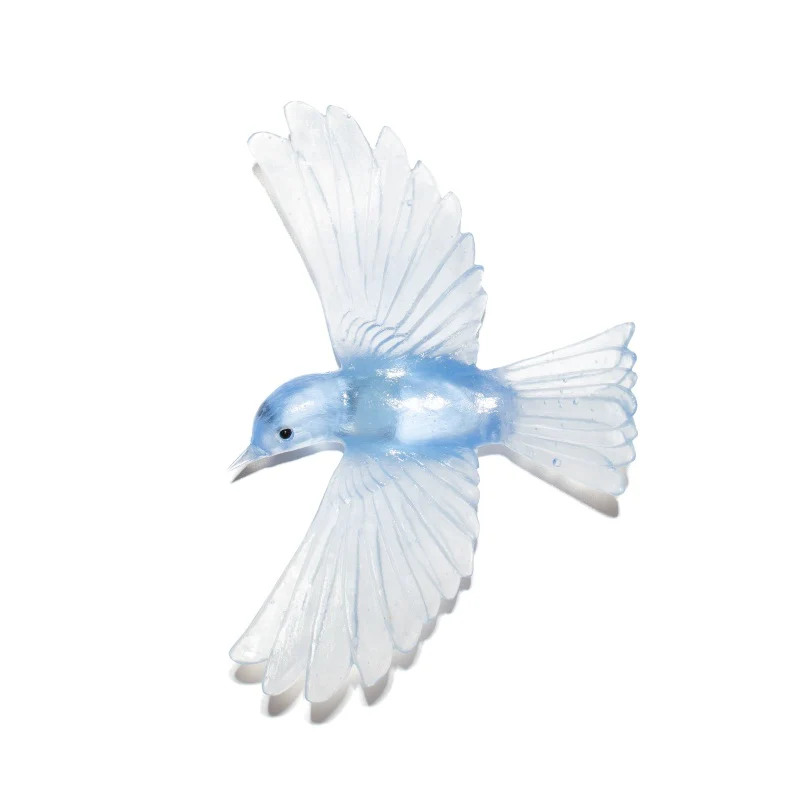 Cast Glass Bird Mōhua/Yellowhead - Image 30