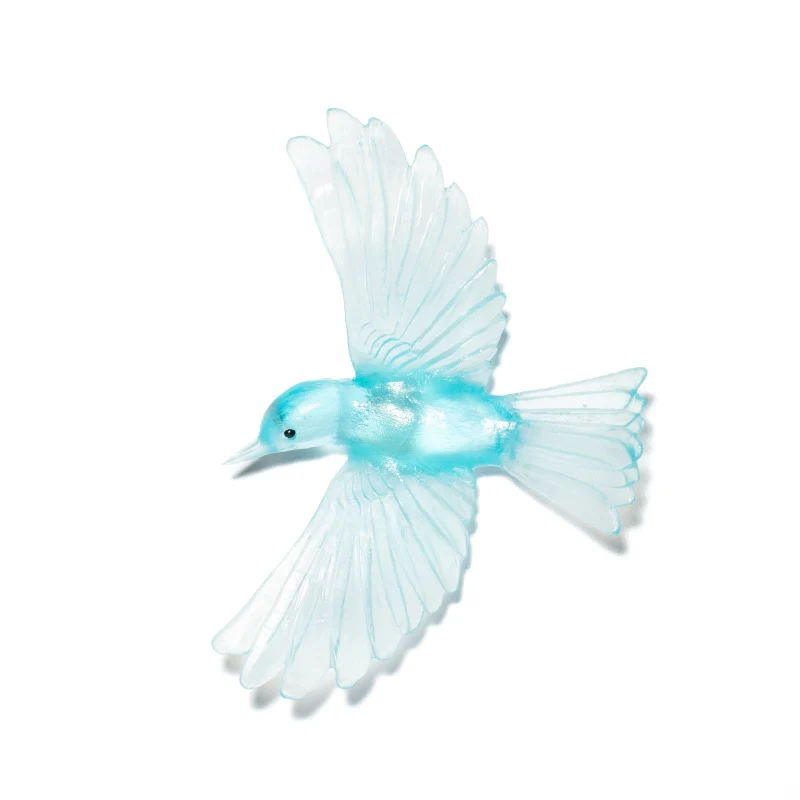 Cast Glass Bird Mōhua/Yellowhead - Image 32