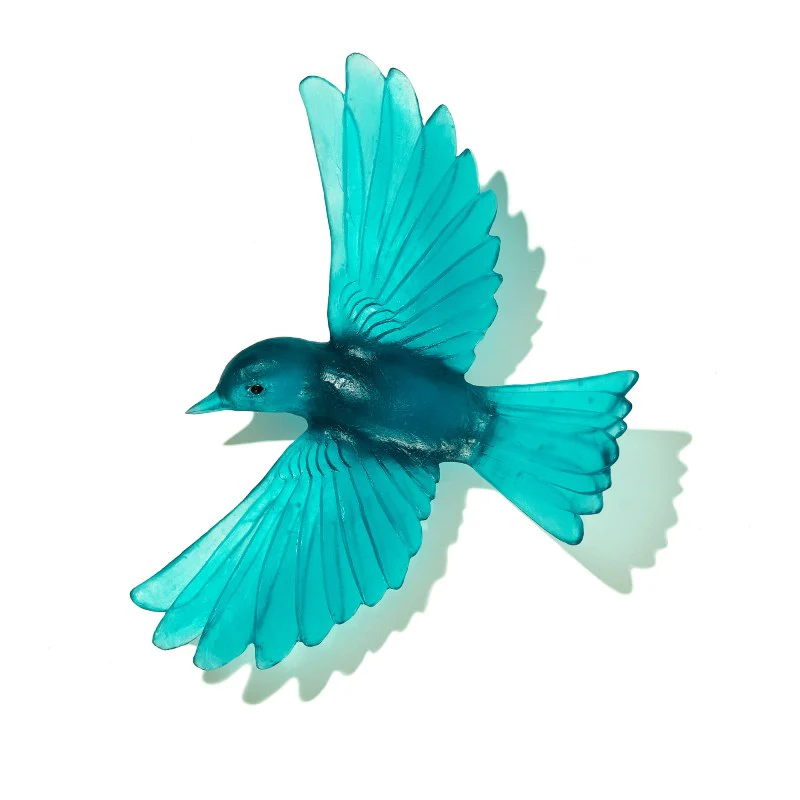 Cast Glass Bird Mōhua/Yellowhead - Image 33