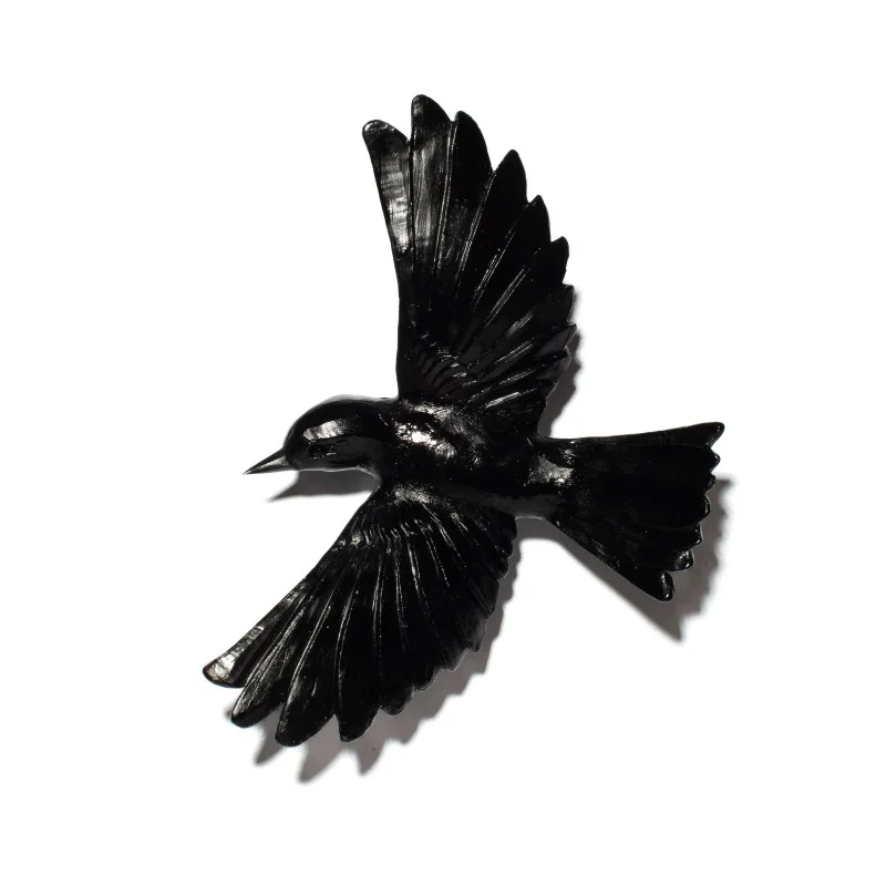 Cast Glass Bird Mōhua/Yellowhead - Image 38