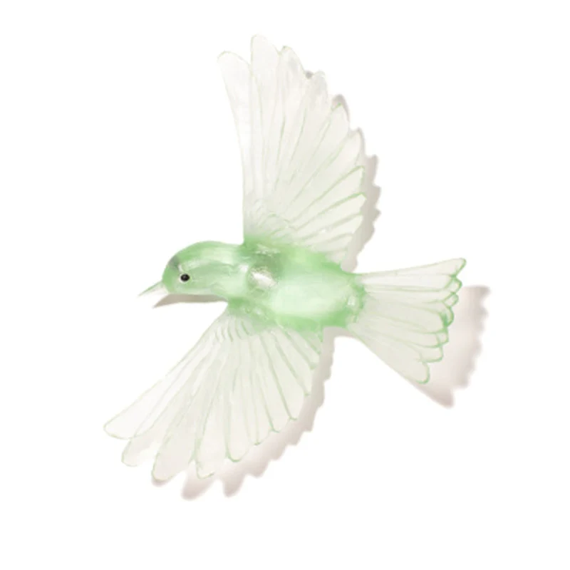 Cast Glass Bird Mōhua/Yellowhead - Image 4