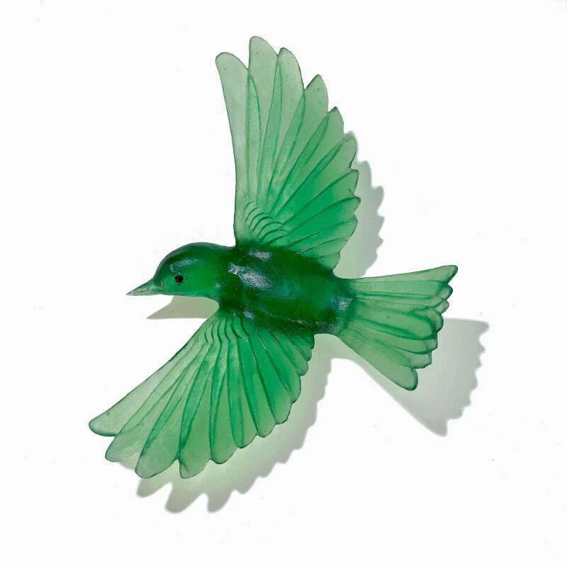 Cast Glass Bird Mōhua/Yellowhead - Image 9