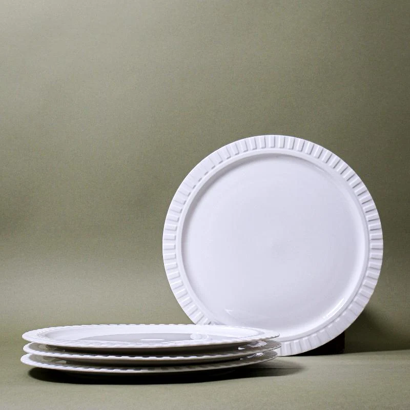 Entree Plate Merchant White 22.5cm - Image 2