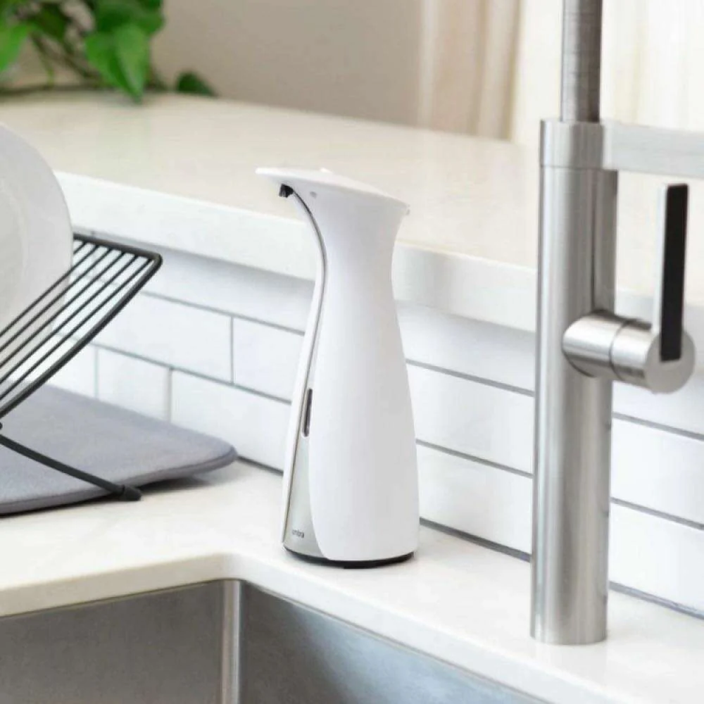 Otto Auto Soap Dispenser White/Grey - Image 2