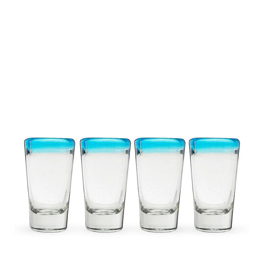 Primavera Recycled Shot Glass Set of 4