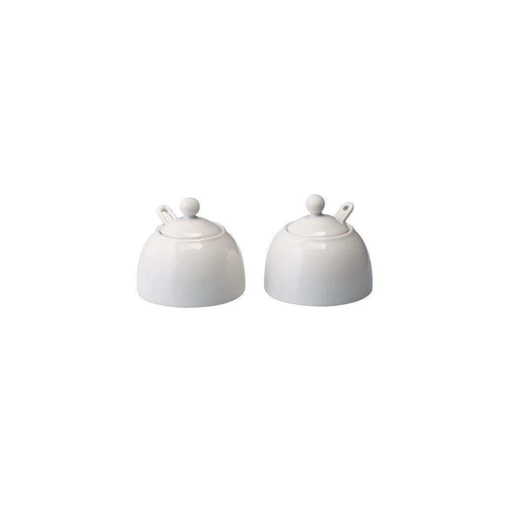 Set of 2 Condiment Pots