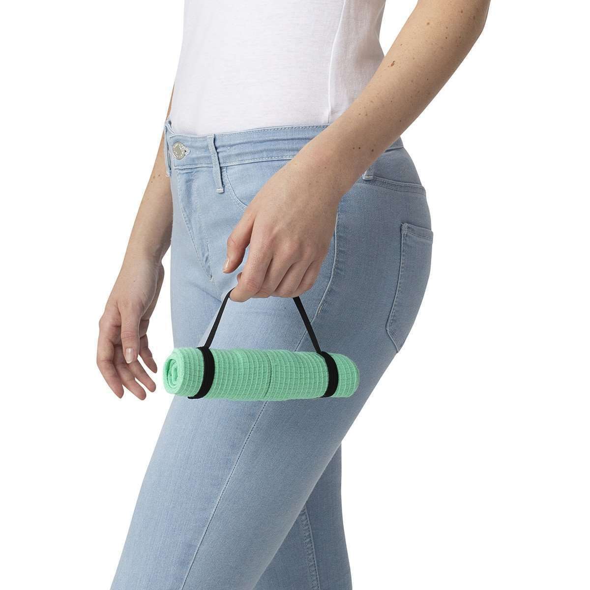 Socks- Yoga Mat Green - Image 3