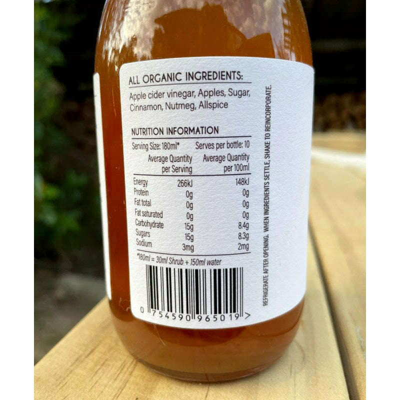 Spiced Apple Shrub 300ml - Image 3