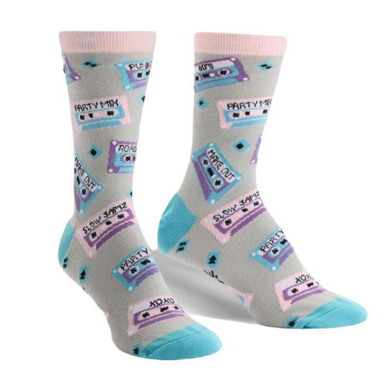 Women's Crew Socks Mixed Tapes