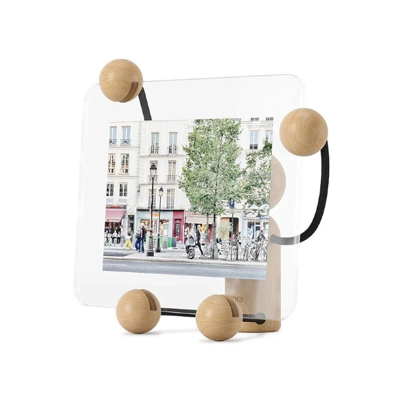 Desk Photo Display Woody Small Black/Natural - Image 3